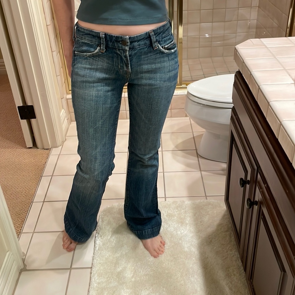 Citizens of humanity low waste full leg stretch jeans size 26